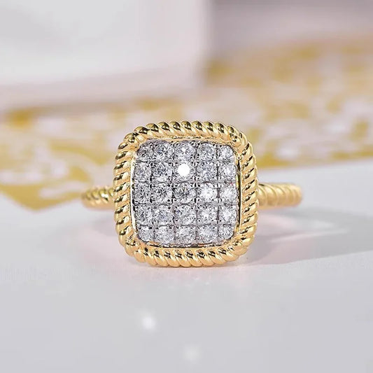 💎 2025 Petite Zirconia Ring – Subtle Sparkle, Unforgettable Glamour!