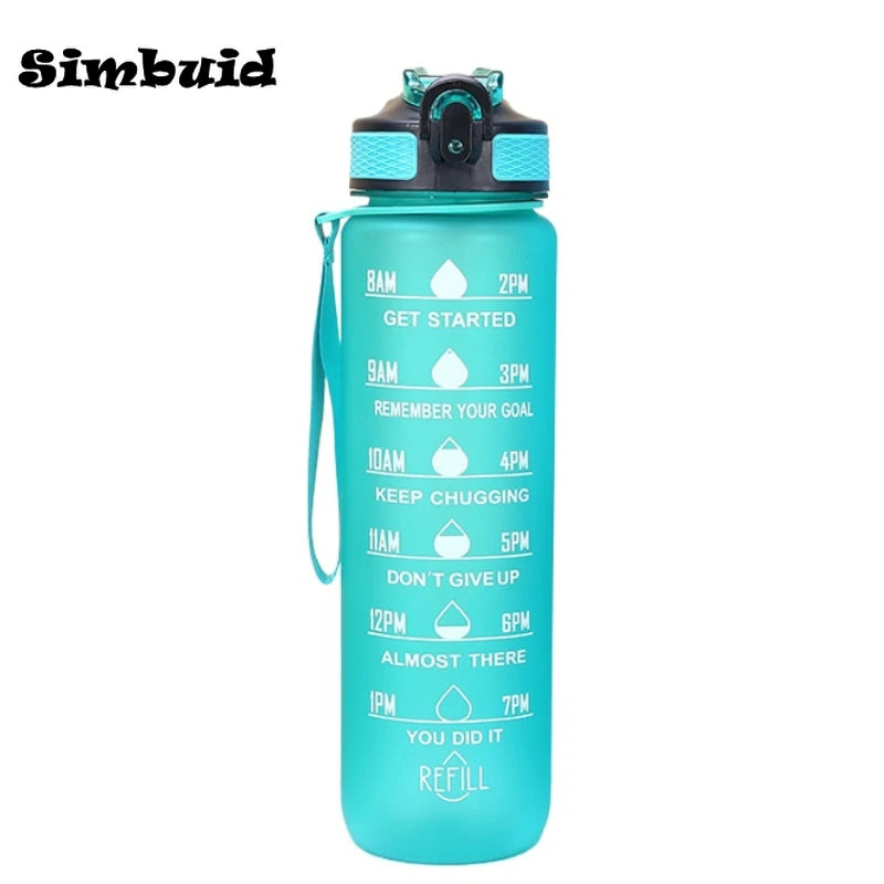 🏃‍♀️💧 Gradient Color Sports Water Bottle – Multiple Sizes to Keep You Hydrated in Style & Motivation! ✨