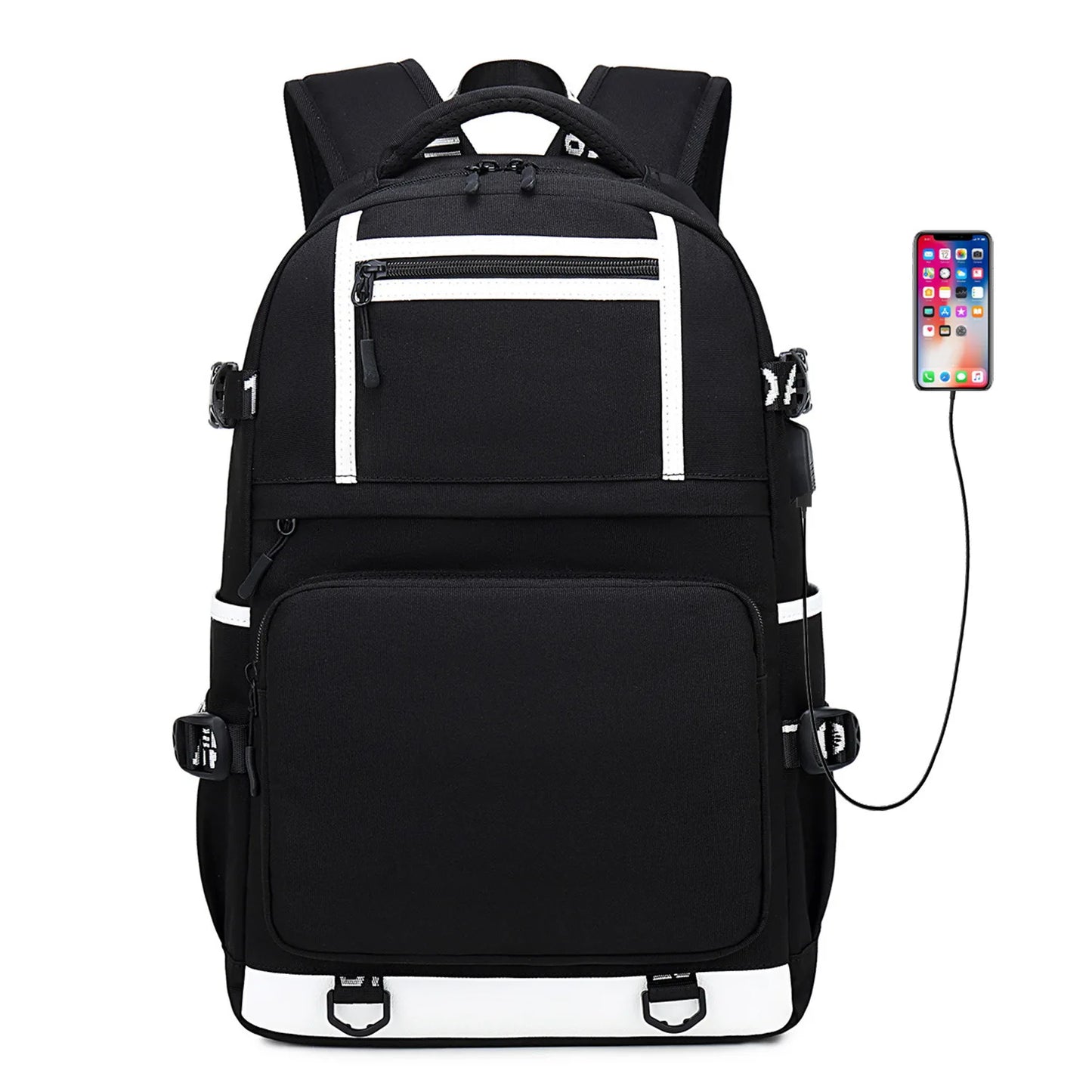 🕷️🎒 Spider-Man Superhero Backpack – Waterproof Multi-Use Bag with USB Charging! 🔌💥