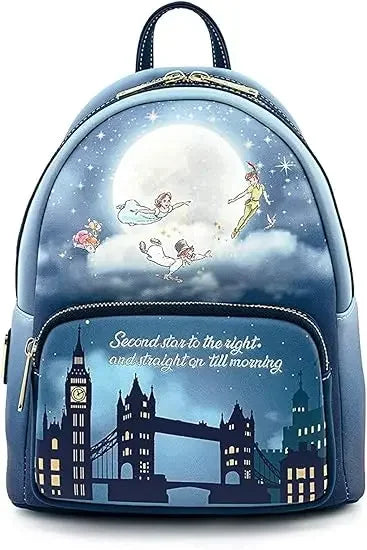 🎒👑 Small Backpack with Lenticular Design – Cinderella Princess Style ✨💙