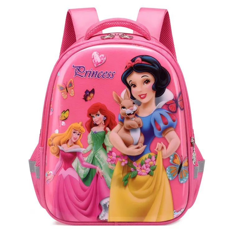 🎒👑 New Disney Girls Backpack – Cute Snow White Cartoon Design 🍎✨