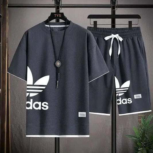 🏀🔥 Summer Set 2025! 👕+🩳 Sporty & Stylish for Men 💪😎