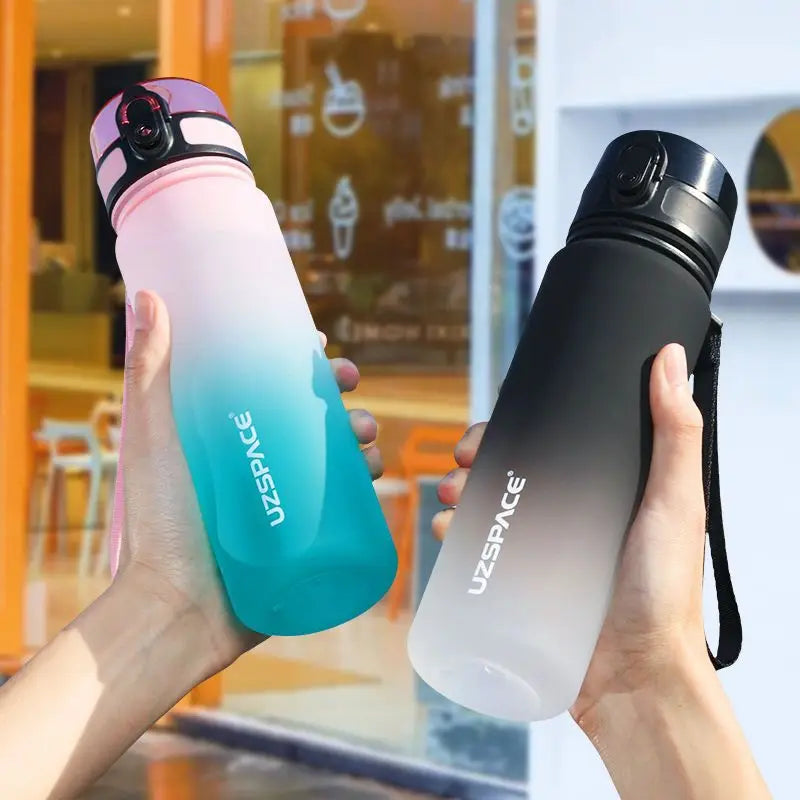 🏋️‍♂️💧 Sports Shaker Water Bottle 500/1000ml – Lightweight, Portable & Practical! 🎒✨