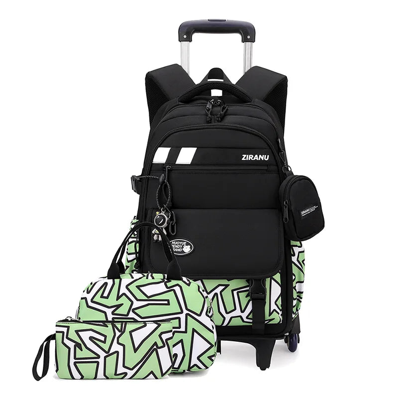 🎒✨ Kids Rolling School Bag – Style, Comfort & Fun on Wheels! 🛼🧒💼