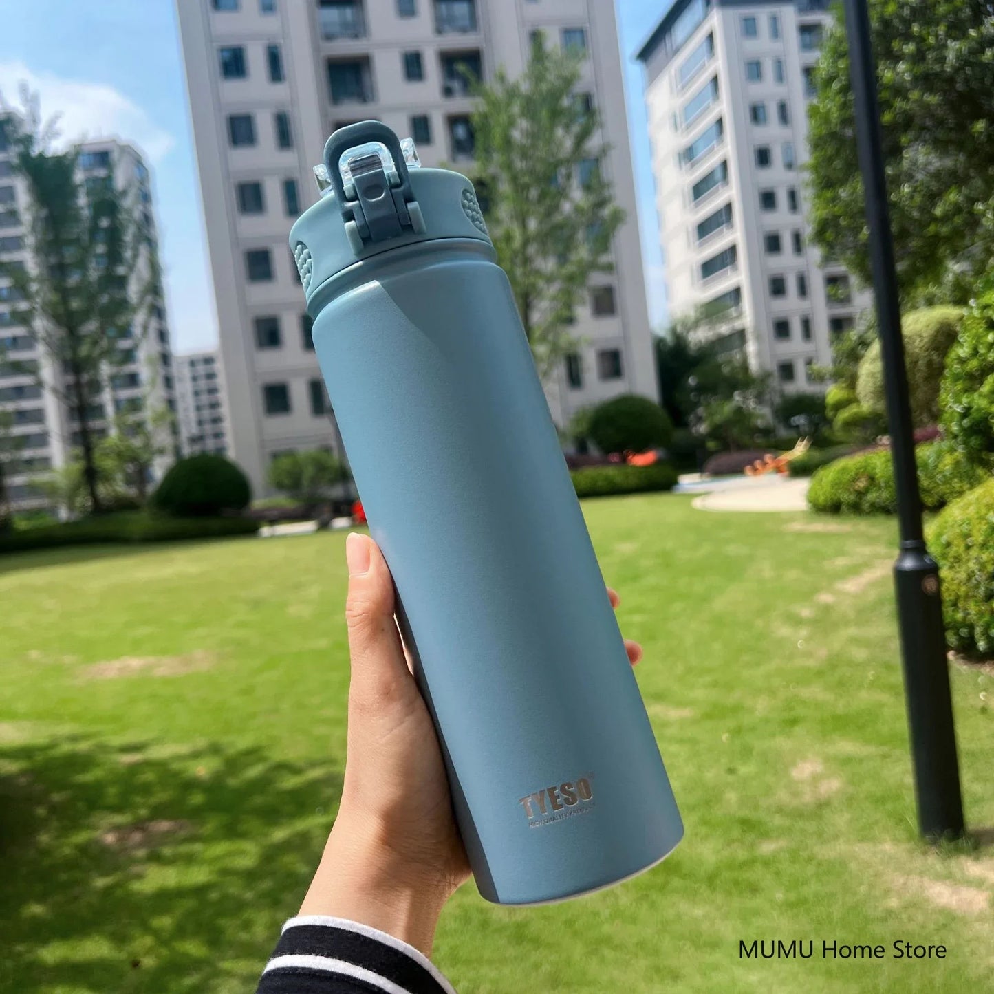 🚗💧 Tyeso Thermal Bottle 600/750ML – Style, Performance & Comfort Wherever You Go! 🔥❄️