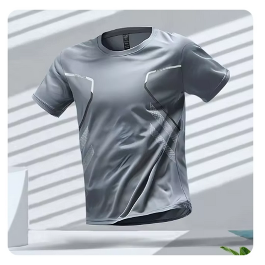 🏃‍♂️💨 Quick-Dry Power! 💪 Breathable Sport Tee 👕🔥 For Active Men 😎