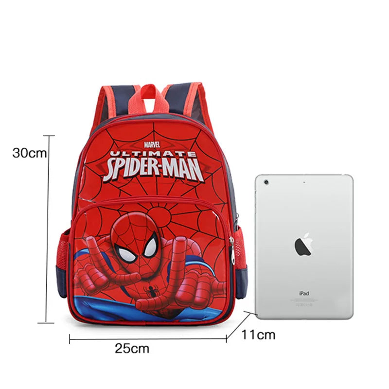 🕷️🎒 Spider-Man Waterproof School Backpack – Large Capacity for Kids 📚💦