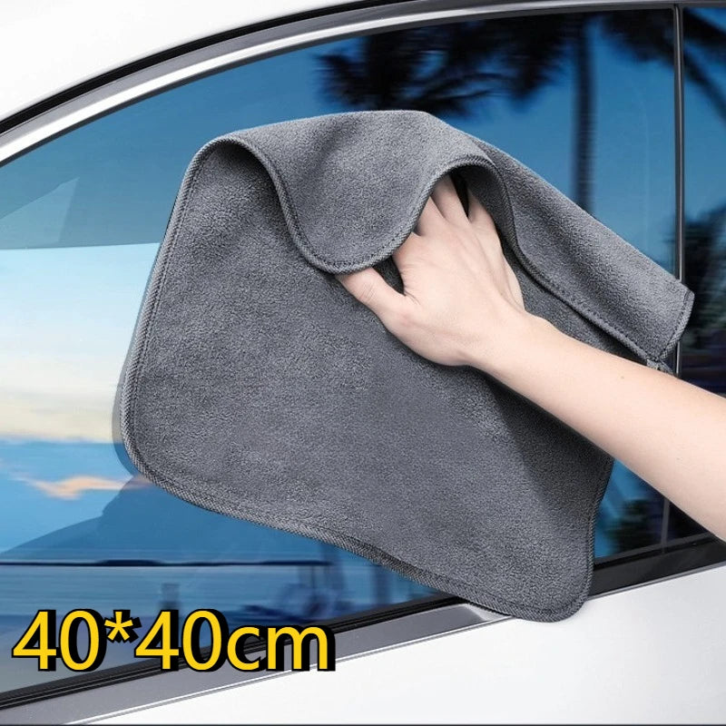 🚗 Premium Microfiber Car Wash Towel – Scratch-Free Shine in One Wipe!
