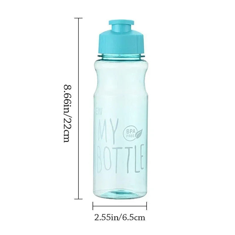 🎁💧 650ml Transparent Plastic Water Bottle – Perfect Gift for Athletes & Active Enthusiasts! 🏋️‍♂️✨