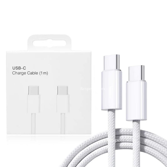 ⚡ 60W USB-C Fast Charger Cable – Power Your iPhone 15 at Warp Speed!