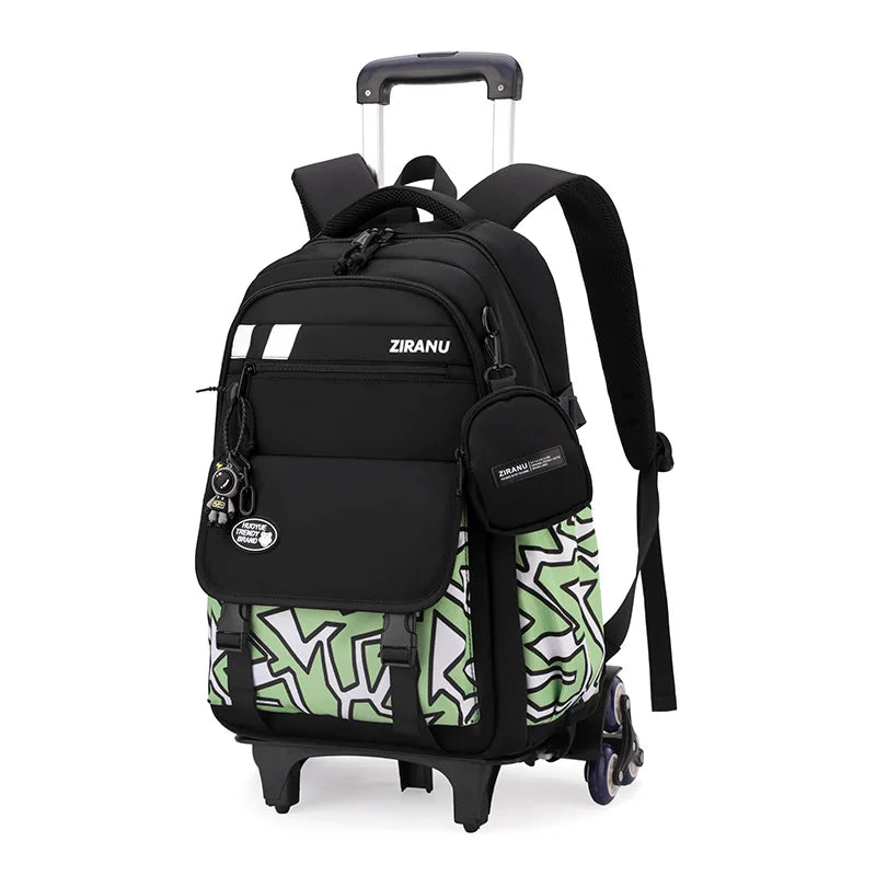 🎒✨ Kids Rolling School Bag – Style, Comfort & Fun on Wheels! 🛼🧒💼