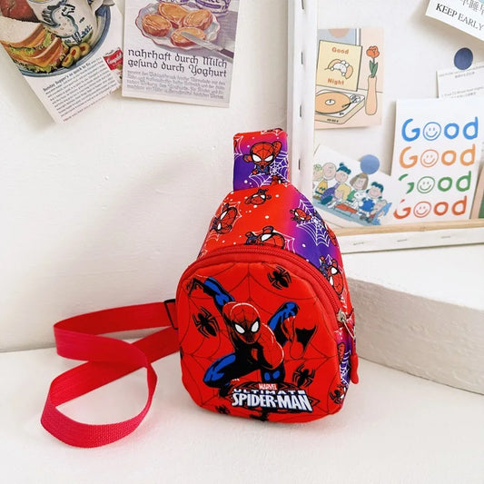 🕷️ Spider-Man Kids Crossbody Bag – Cute Cartoon Design 🎒✨