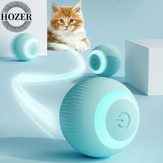 "Magic Cat Ball – Auto-Rolling, Engaging & Fun Indoor Toy! 🎾😻"