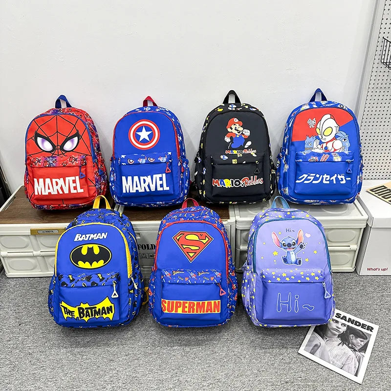 🕷️🎒 Spider-Man School Backpack – Designed for Little Anime Superheroes! 💥