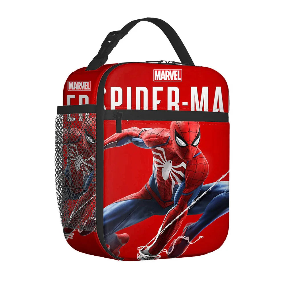 🕷️🧊 Spider-Man Insulated Lunch Bag for Kids – Official Marvel Design! 💥