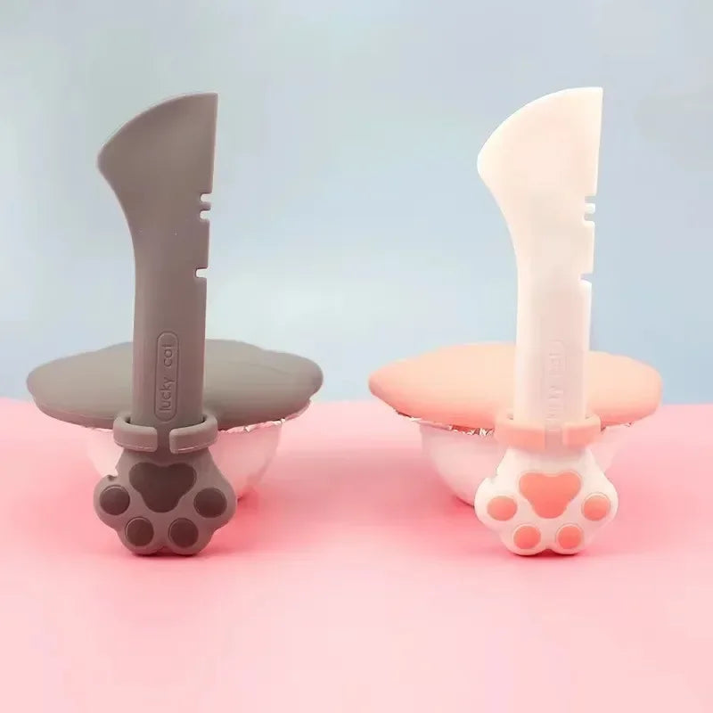 🥄🐾 Long-Handled Pet Spoon – Scoop, Stir & Serve Wet or Dry Food with Ease! 🐶🐱✨
