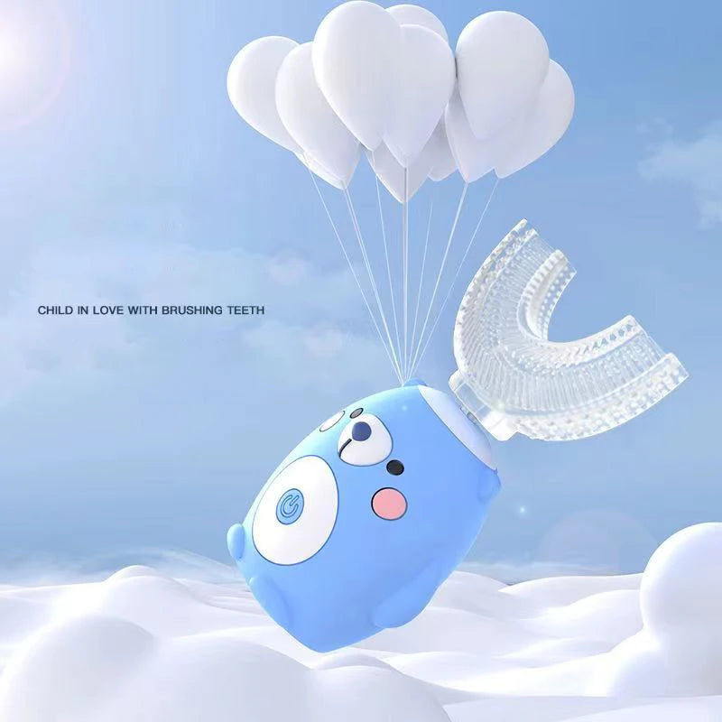 (🔥Summer Hot Sale Now) 360° Electric U-Shaped Toothbrush