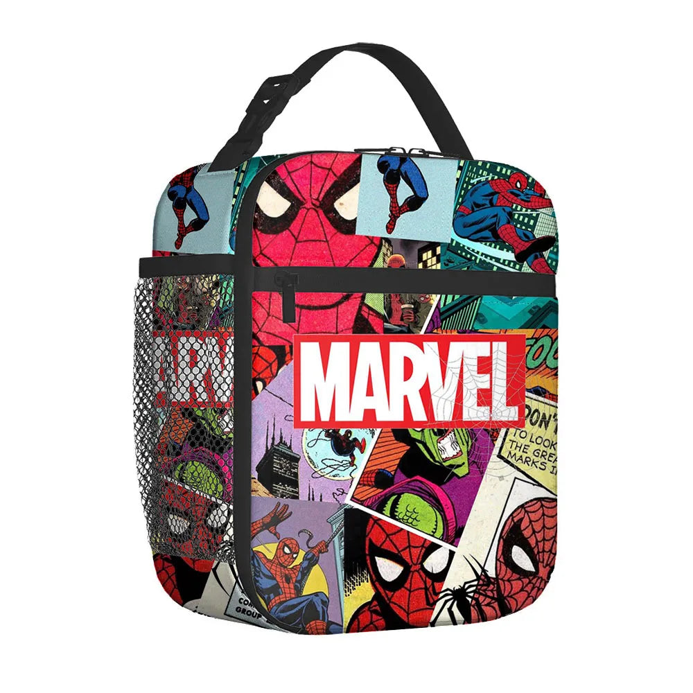 🕷️🧊 Spider-Man Insulated Lunch Bag for Kids – Official Marvel Design! 💥