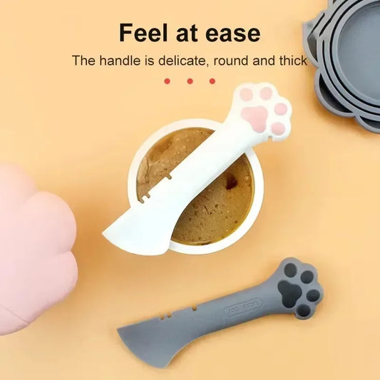 🥄🐾 Long-Handled Pet Spoon – Scoop, Stir & Serve Wet or Dry Food with Ease! 🐶🐱✨