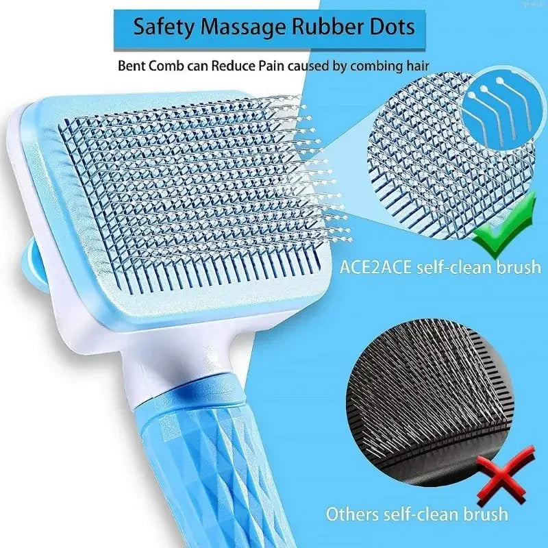 🐕🧹 Hair Remover Brush – Groom & Clean Long-Haired Pets!