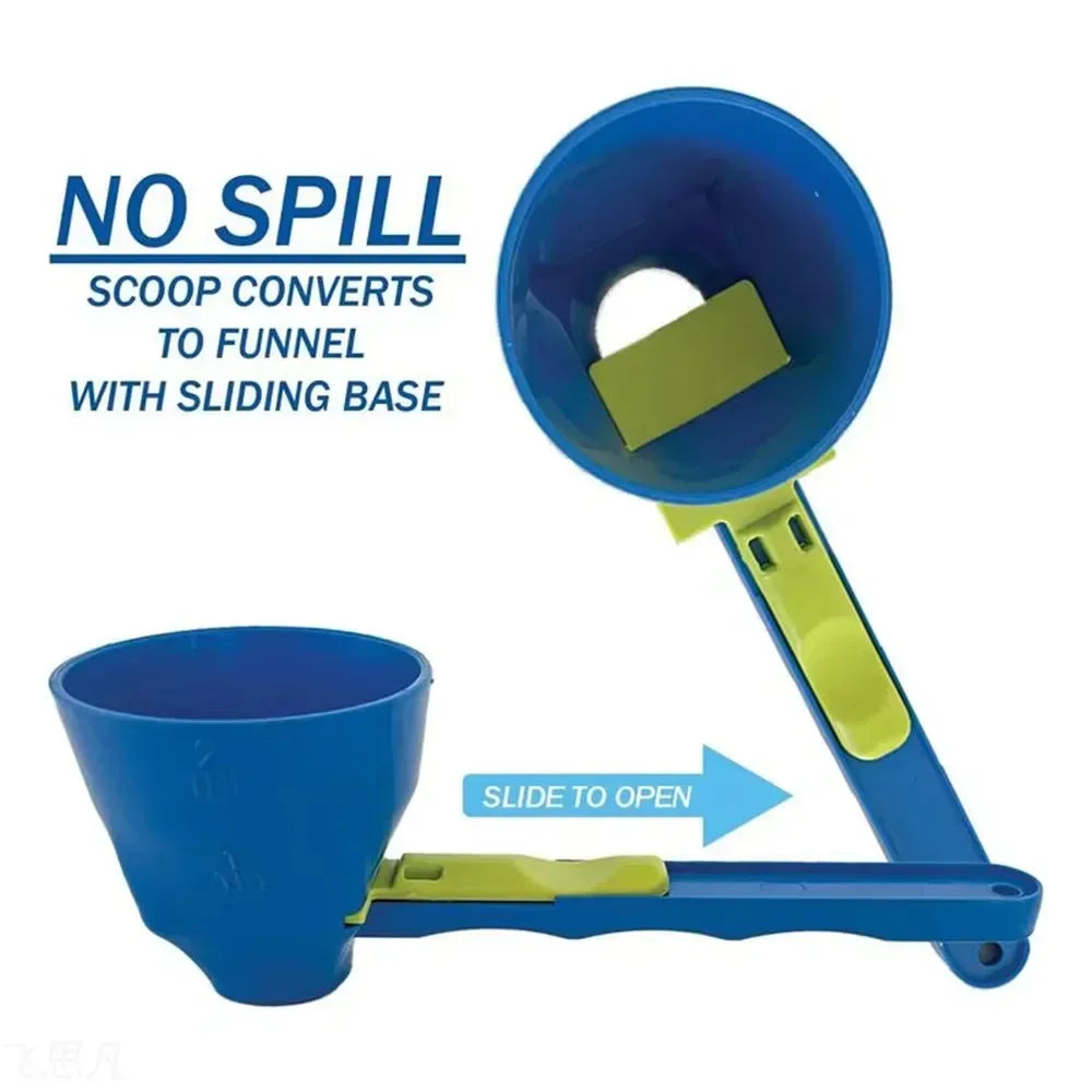 🍼✨ Baby Formula Spoon Funnel | No-Spill Measuring Tool for Protein Powder, Shakes & Mess-Free Refills 💪🥤