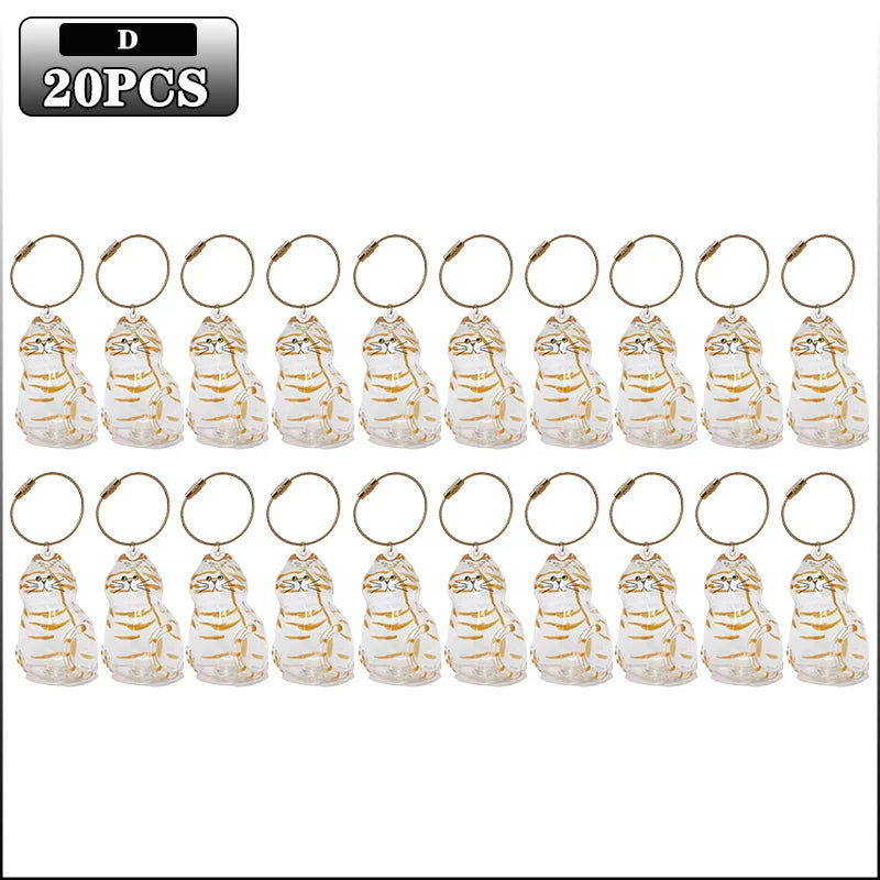 Transparent Cat Hair Keepsake Charm