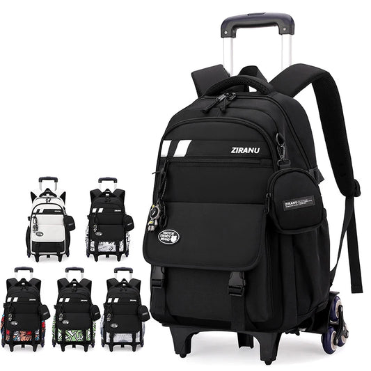 🎒✨ Kids Rolling School Bag – Style, Comfort & Fun on Wheels! 🛼🧒💼