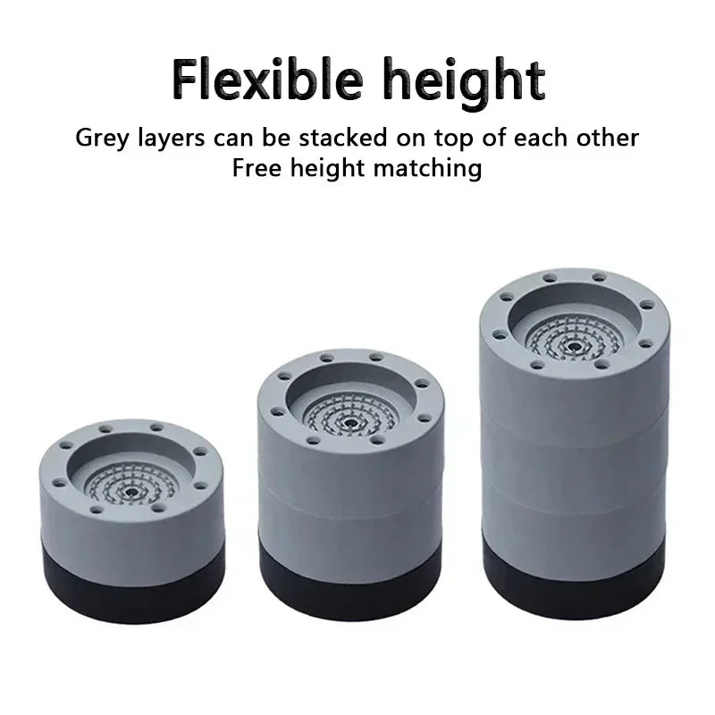 🔇 Anti-Vibration Pads (4-Pack) – Silence Noisy Appliances for Good!