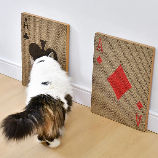 🐱🪵 Wall-Mounted Cat Scratcher – Durable & Vertical Fun!
