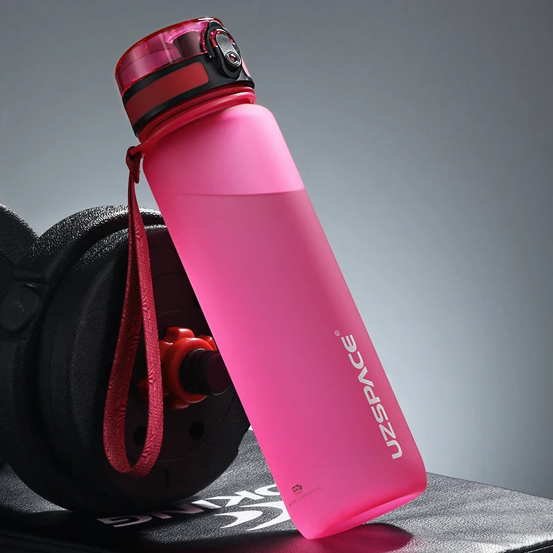 🏋️‍♂️💧 Sports Shaker Water Bottle 500/1000ml – Lightweight, Portable & Practical! 🎒✨