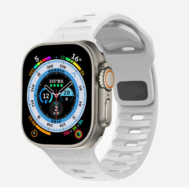 Single Color Silicone Band for Apple Watch Ultra