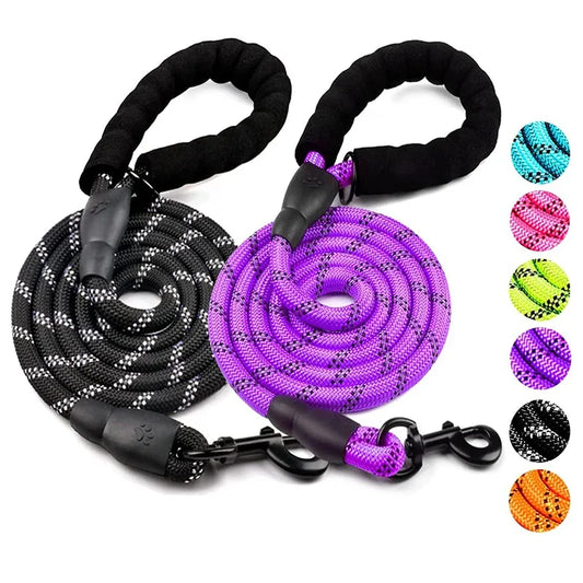 ✨🐕 Reflective Strong Dog Leash – For All Sizes!