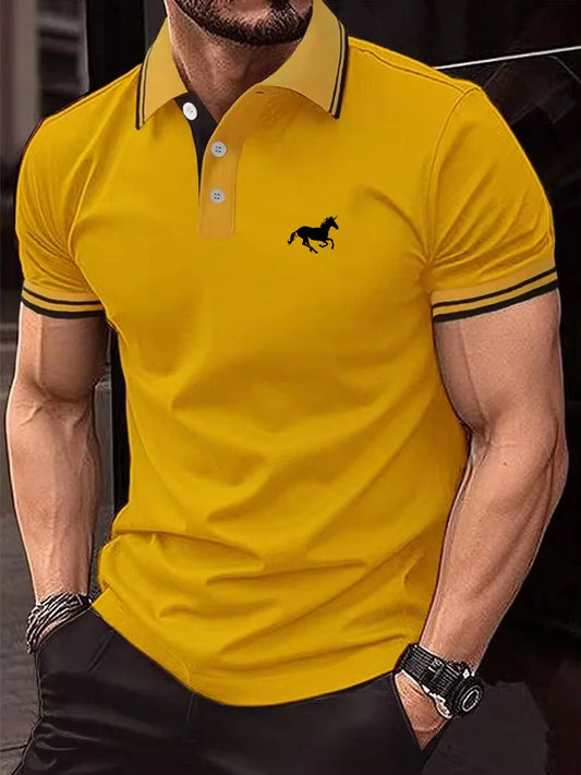 👕🧍 Men’s Classic Polo T-Shirt – Casual, Comfy & S–3XL!
