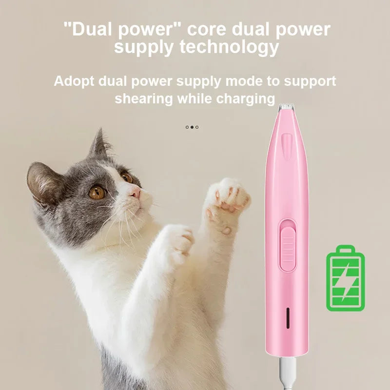 🐾 All-in-One Pet Grooming Kit – Precision Trimming Made Easy! ✂️⚡