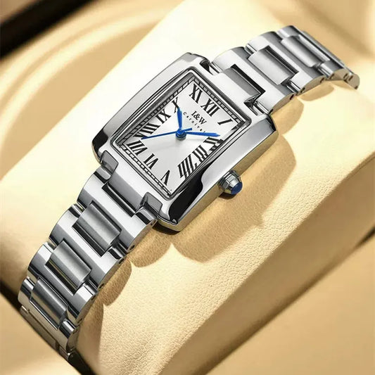 ✨ CARNIVAL Luxury Silver Dress Watch – Elegance That Never Quits