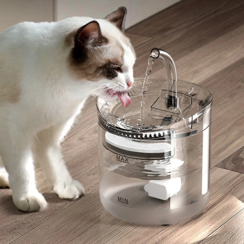 💧🐾 1.8L Silent Pet Water Fountain – BPA-Free, Easy-Clean & Hydration Made Simple! 🐶🐱⚡️✨