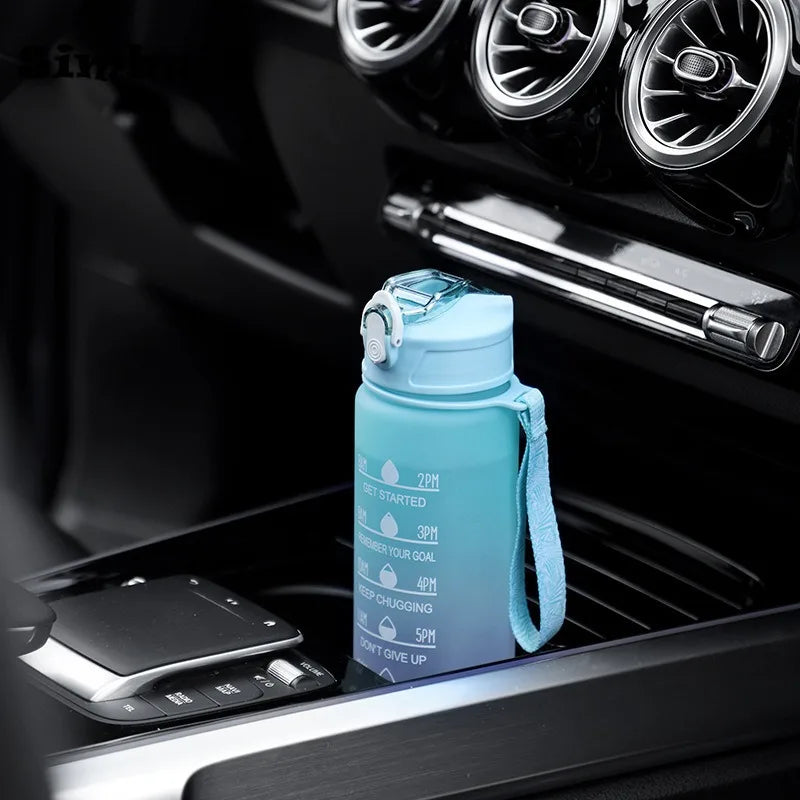 🏃‍♀️💧 Gradient Color Sports Water Bottle – Multiple Sizes to Keep You Hydrated in Style & Motivation! ✨