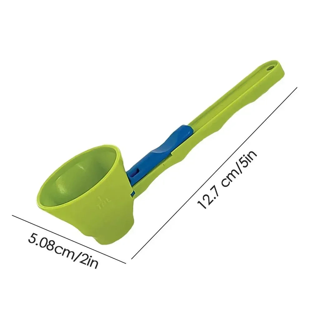 🍼✨ Baby Formula Spoon Funnel | No-Spill Measuring Tool for Protein Powder, Shakes & Mess-Free Refills 💪🥤