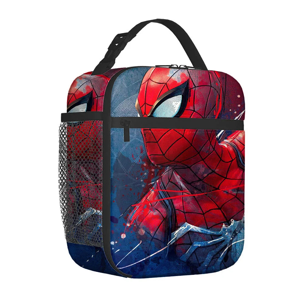 🕷️🧊 Spider-Man Insulated Lunch Bag for Kids – Official Marvel Design! 💥
