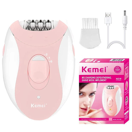 ✨ Kemei Hair Removal Device – Smoothness That Lasts Everywhere! 💖🦵