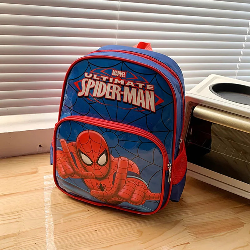 🕷️🎒 Spider-Man Waterproof School Backpack – Large Capacity for Kids 📚💦
