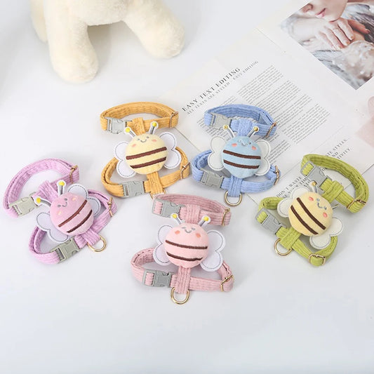 🐶🐾 Harness & Leash Set – Comfy Walks for Small Pets!