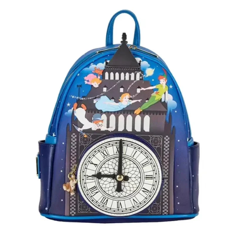 🎒👑 Small Backpack with Lenticular Design – Cinderella Princess Style ✨💙