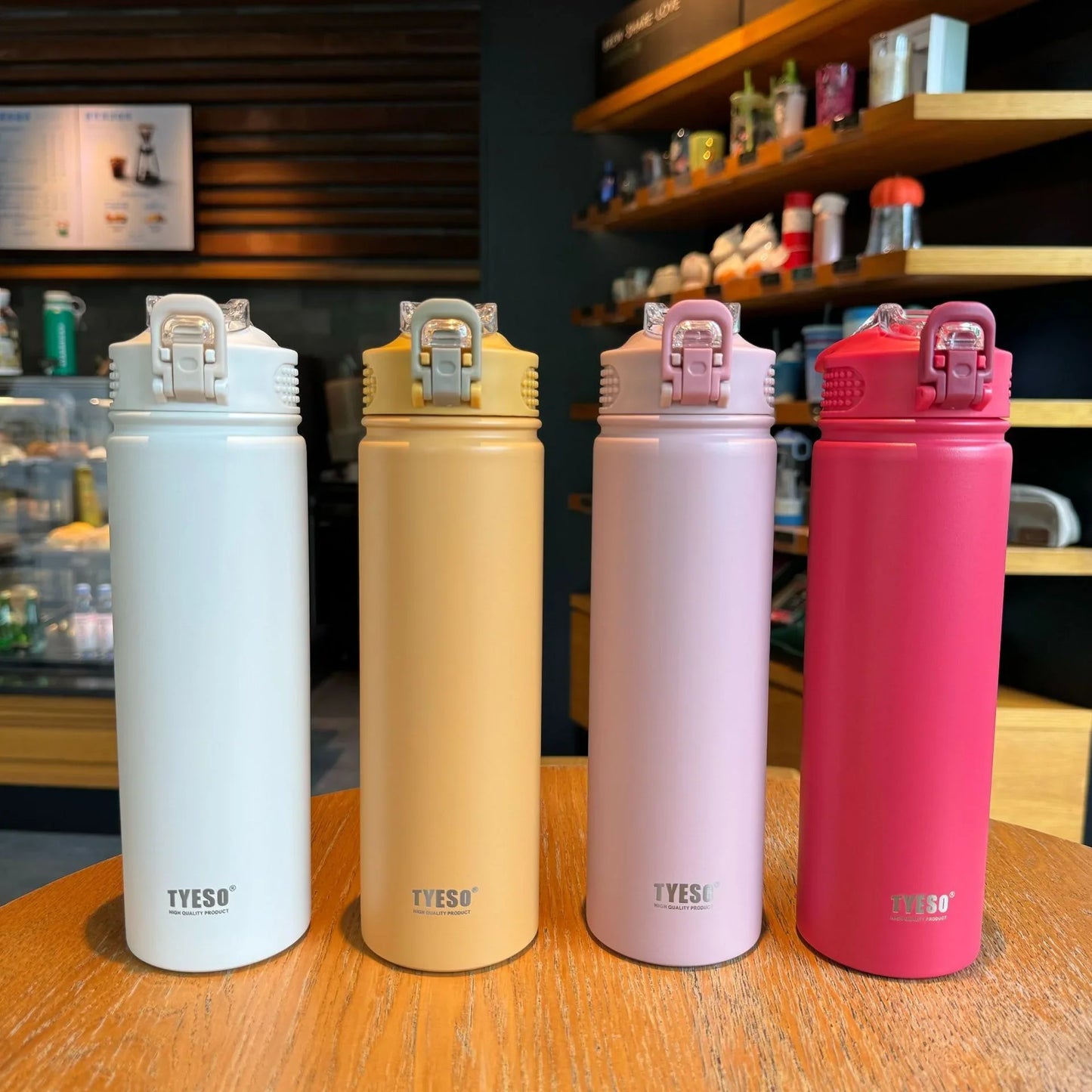 🚗💧 Tyeso Thermal Bottle 600/750ML – Style, Performance & Comfort Wherever You Go! 🔥❄️