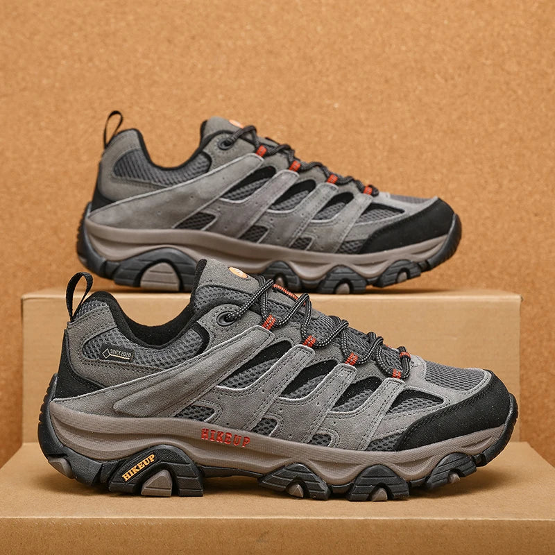 🔥 HIKEUP Outdoor Shoes for Men 🥾 Climbing | Running | Work-Ready 💼