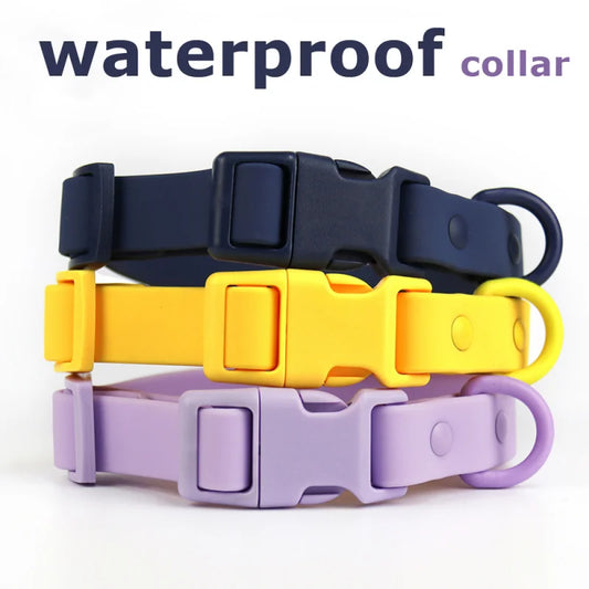 🌊 Macarone Waterproof Dog Collar & Leash Set – Adventure-Proof & Built to Last!