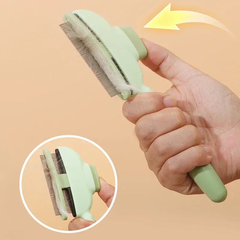 🐾🧹 Pet Hair Remover Comb – For Cats & Dogs!
