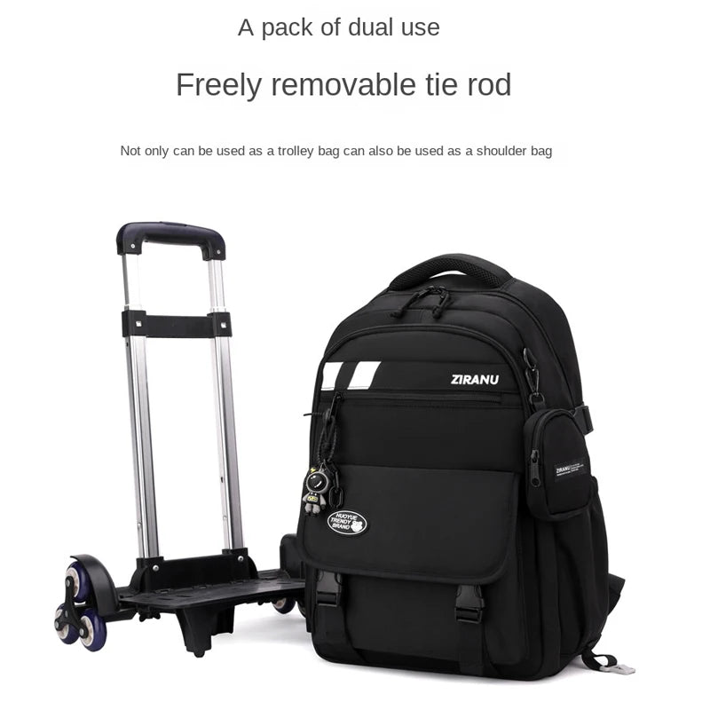 🎒✨ Kids Rolling School Bag – Style, Comfort & Fun on Wheels! 🛼🧒💼