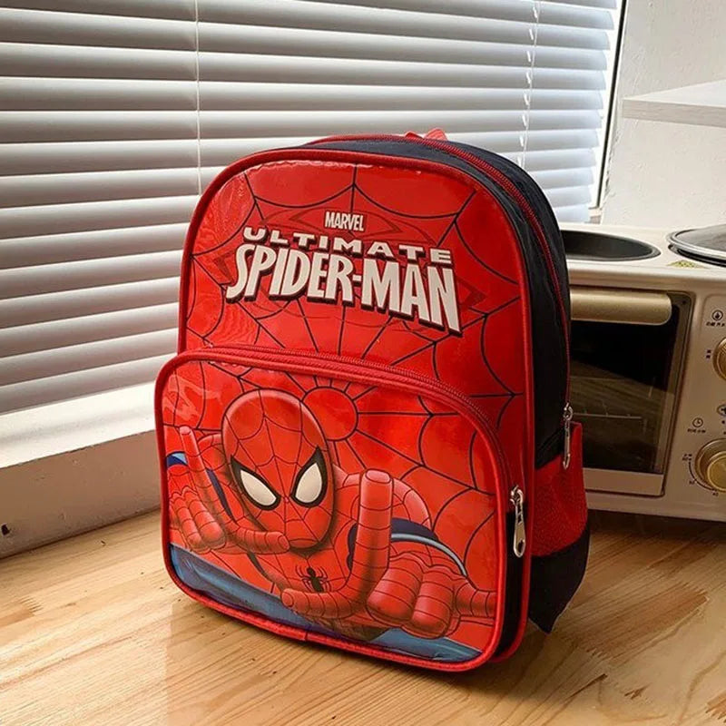 🕷️🎒 Spider-Man Waterproof School Backpack – Large Capacity for Kids 📚💦