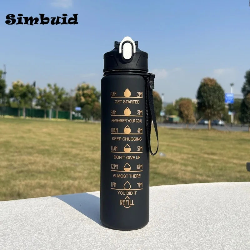 🏃‍♀️💧 Gradient Color Sports Water Bottle – Multiple Sizes to Keep You Hydrated in Style & Motivation! ✨
